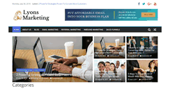 Desktop Screenshot of lyonsmarketingsystems.com